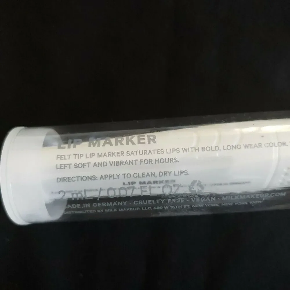 MILK MAKEUP Lip Marker Turnt orange vegan full size .07 fl oz long wearing NEW